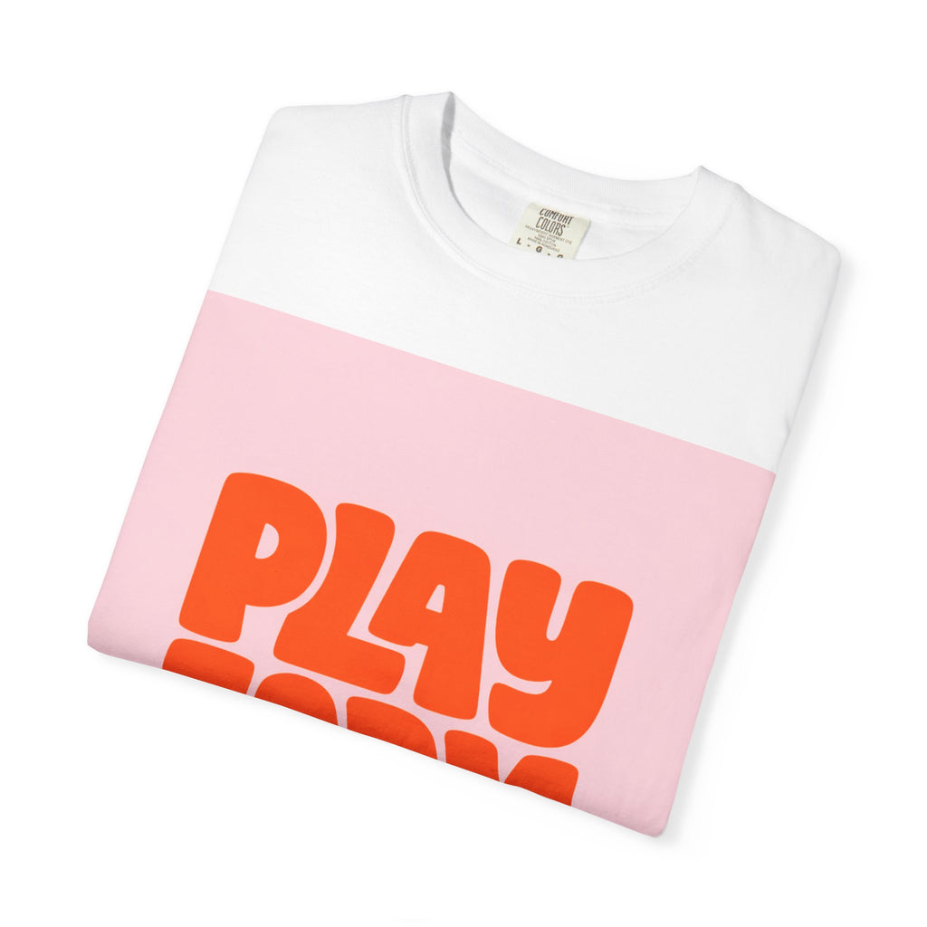 Playform Graphic T-Shirt — Retro Bubble Letter Design
