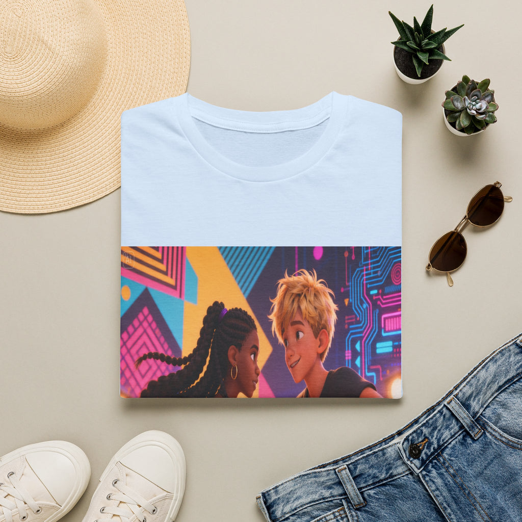 Graphic T-Shirt — Colorful Dance Scene Print