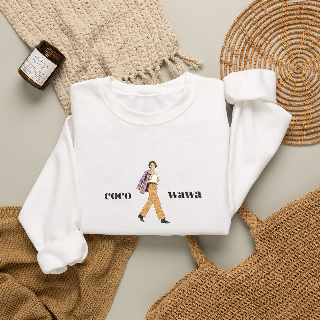 Walker Graphic Sweatshirt — 'Here I Go Again' Vintage Style Crewneck