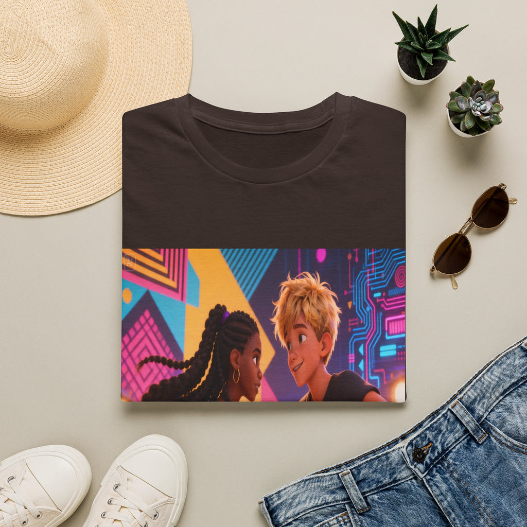 Graphic T-Shirt — Colorful Dance Scene Print