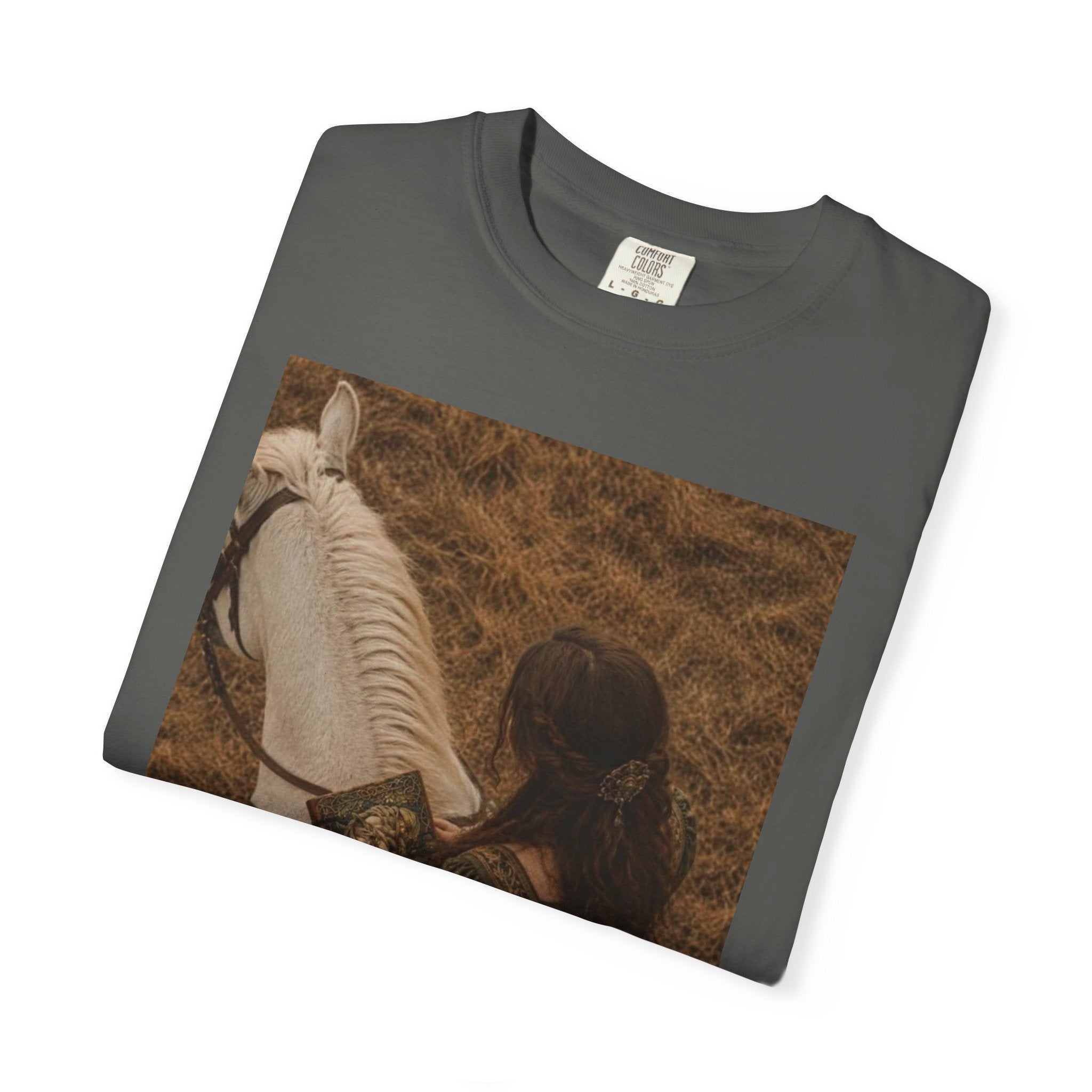 Vintage Romantic Horsewoman T-Shirt
