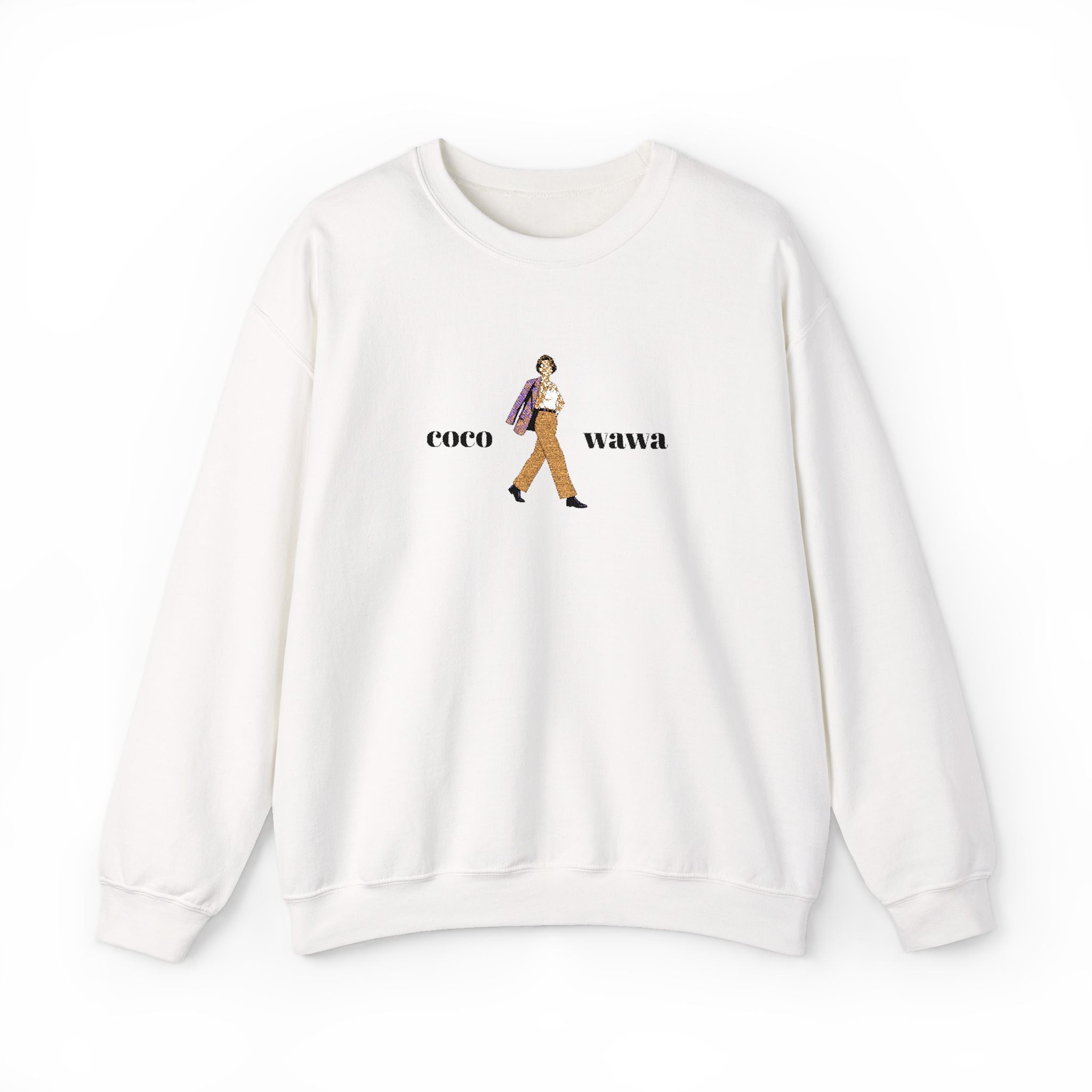 Walker Graphic Sweatshirt — 'Here I Go Again' Vintage Style Crewneck