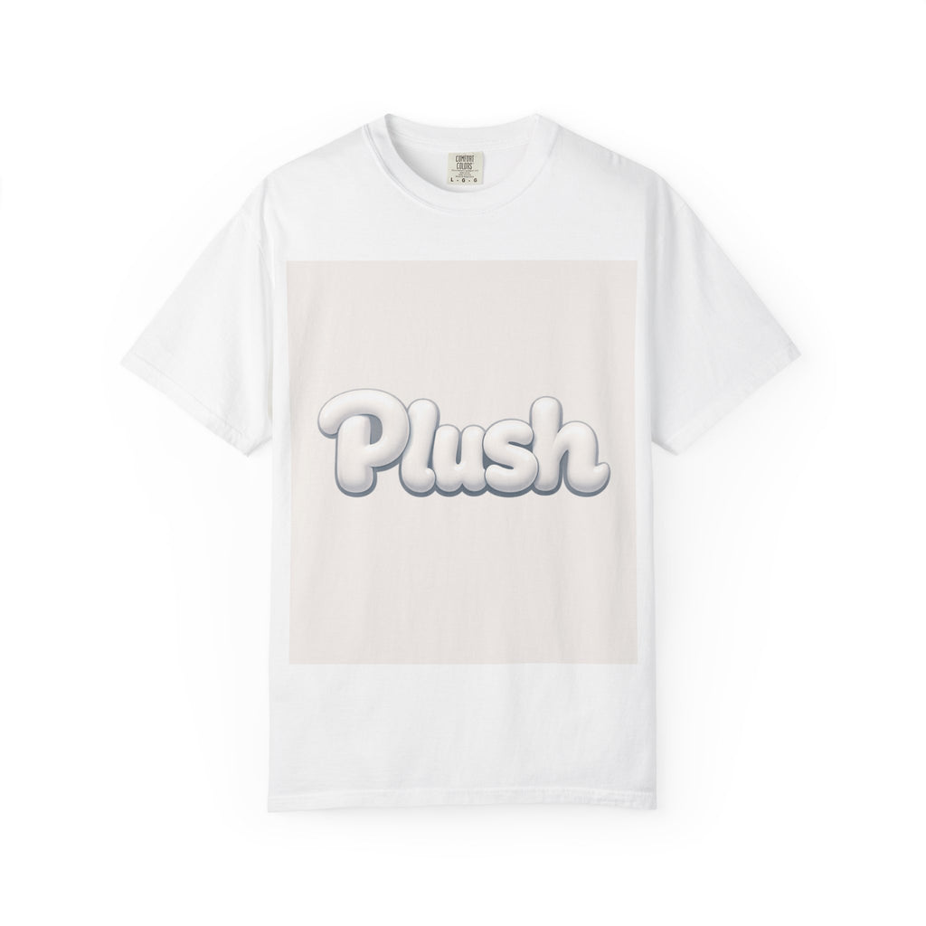 Plush Bubble Text T-Shirt
