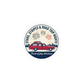 Stars, Stripes & Road Trip Nights Kiss-Cut Stickers | vintage USA, red white blue