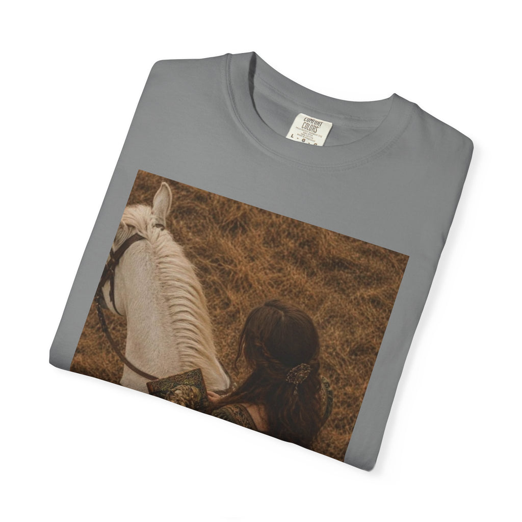 Vintage Romantic Horsewoman T-Shirt