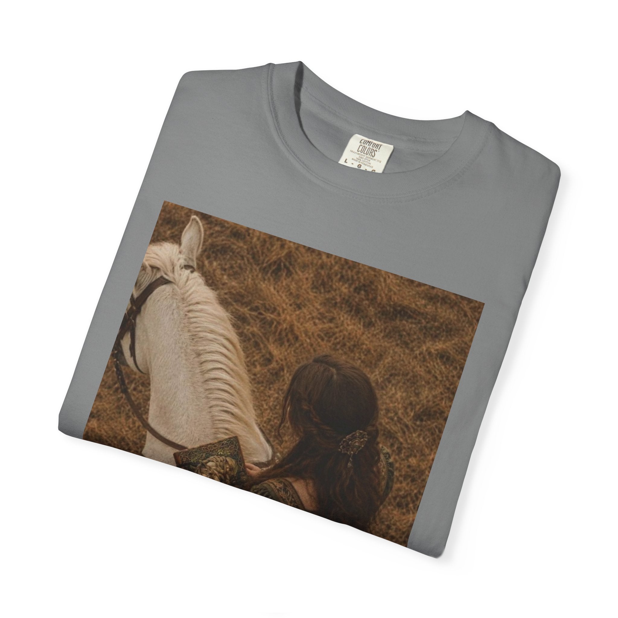 Vintage Romantic Horsewoman T-Shirt