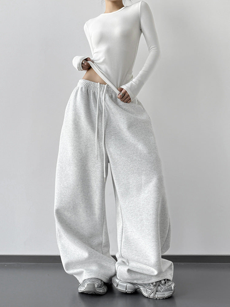 Women's High-Waisted Wide-Leg Sweatpants
